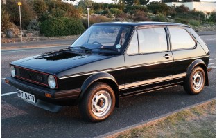 Vloermatten Volkswagen Golf 1 (1974 - 1983) logo Hybride