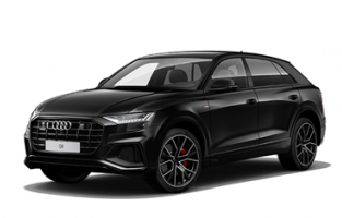 Vloermatten Audi Q8 logo Hybride