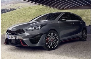 Vloermatten Kia Ceed GT (2018 - heden) logo Hybride