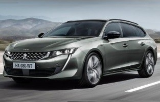 Vloermatten Peugeot 508 SW (2019 - heden) logo Hybride