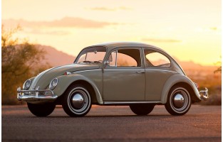 Floor mats, Volkswagen Beetle logo Hybrid