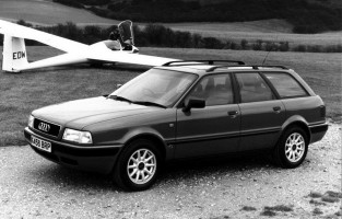 Floor mats Audi 80 B4 in the Family (1972 - 1996) logo Hybrid