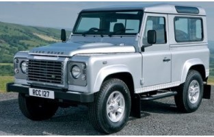 Vloermatten Land Rover Defender 90 -, 2-en 5 zitplaatsen (1983-2019) logo Hybride