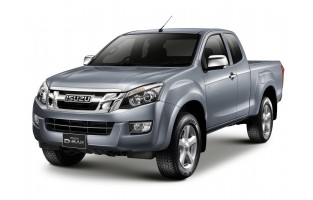 Floor mats Isuzu D-Max (2011-2019) logo Hybrid