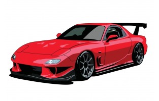 Cover to protect car Mazda RX7